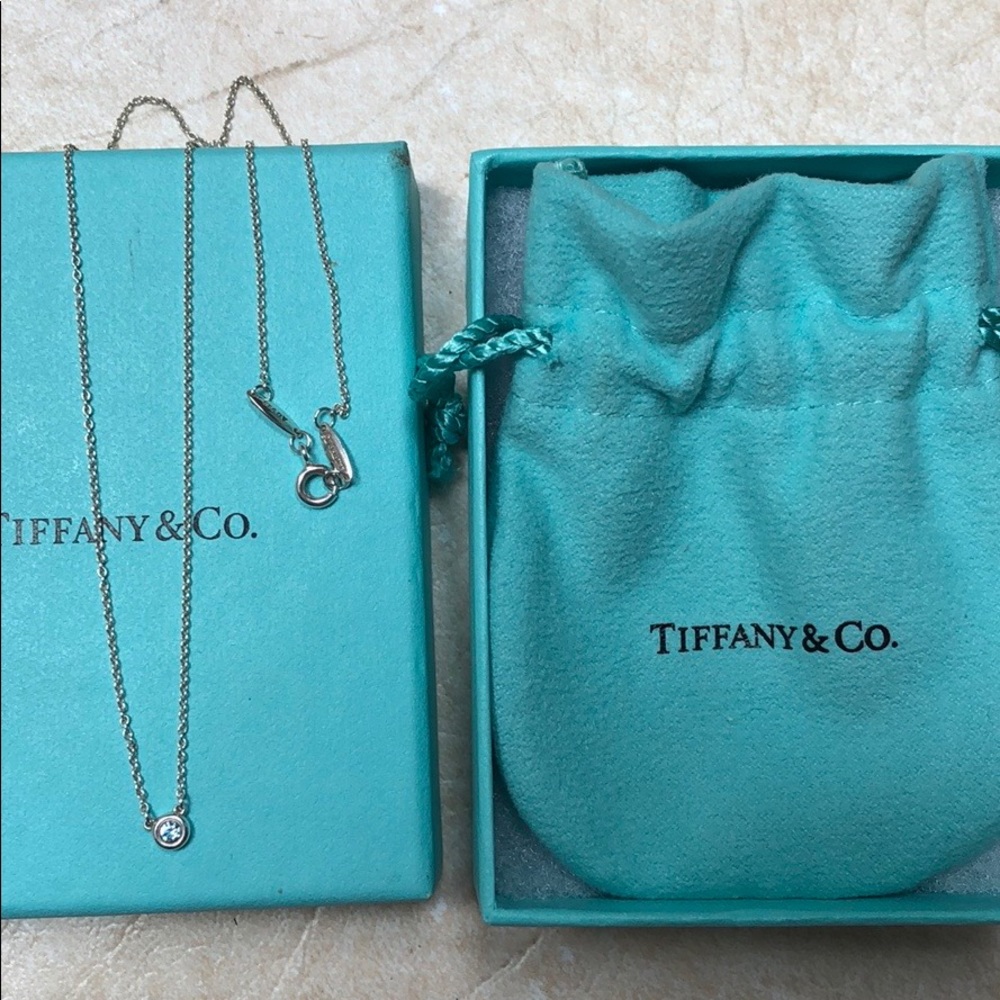 TiffanyCo Color by the Yard necklace- aquamarine